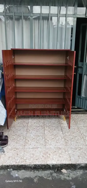 "Modern MDF Shoe Rack | Amin Furniture"