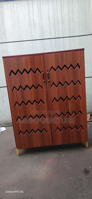 "Modern MDF Shoe Rack | Amin Furniture"