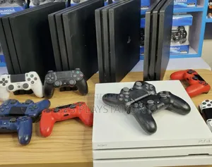 PlayStation 4pro Model Gaming Console Console With 2 Original Joystick