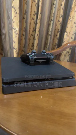 PS4 Slim With 1 Original Joystick Slightly Used