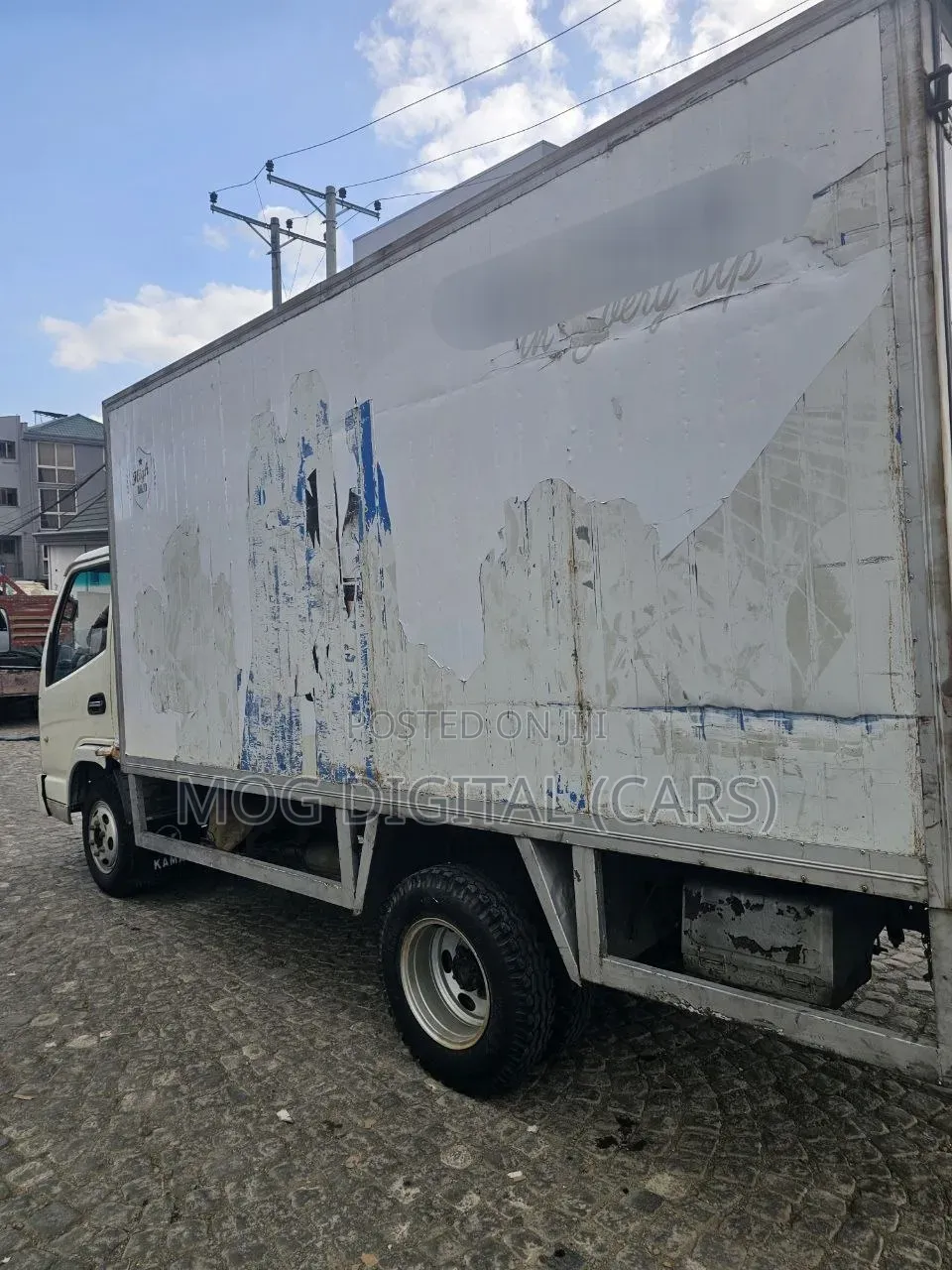 CNHTC Howo Kama Van Truck 2014 White
