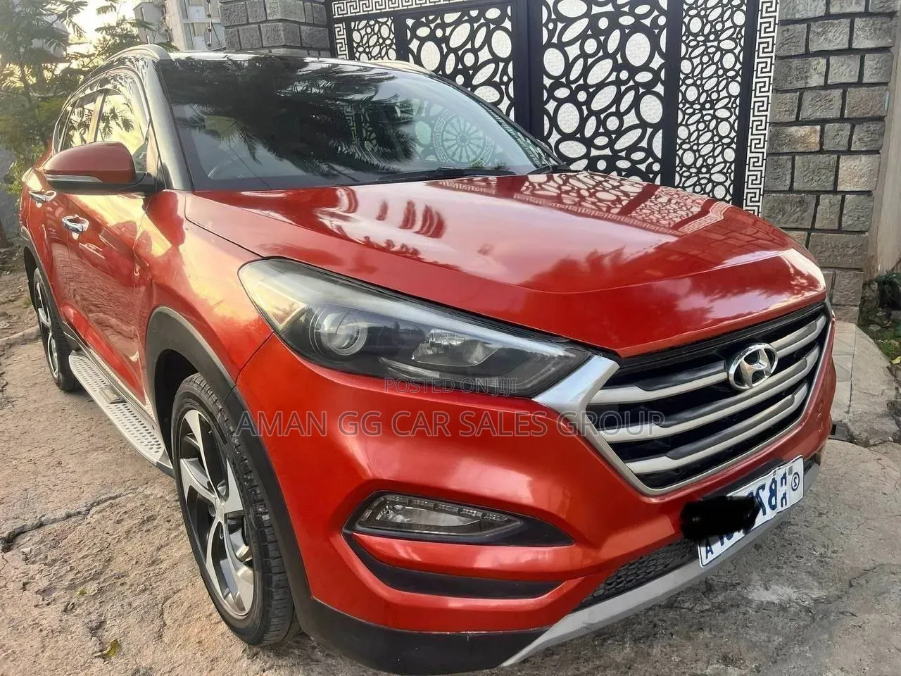 Hyundai Tucson 2017 Orange
