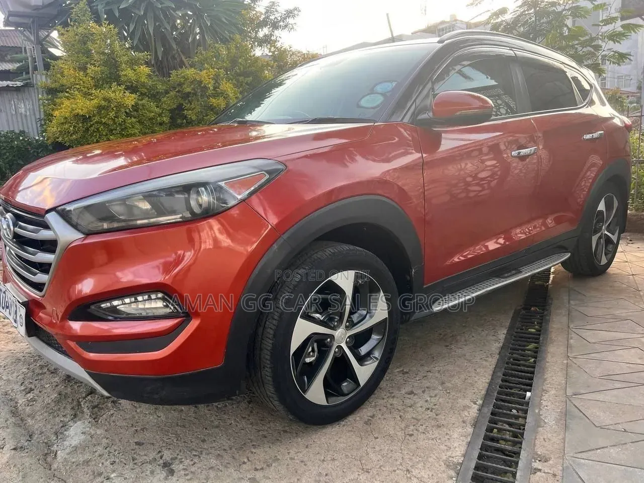 Hyundai Tucson 2017 Orange