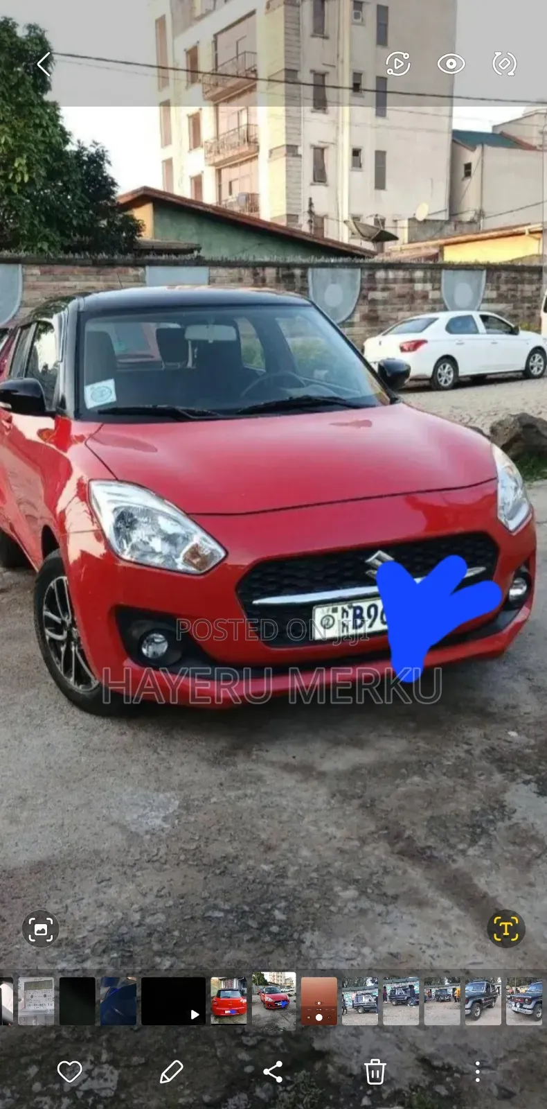 Suzuki Swift Sport 2021 Red