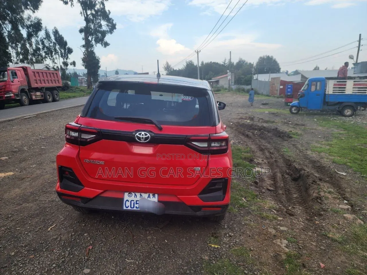 Toyota Raize 2022 Red