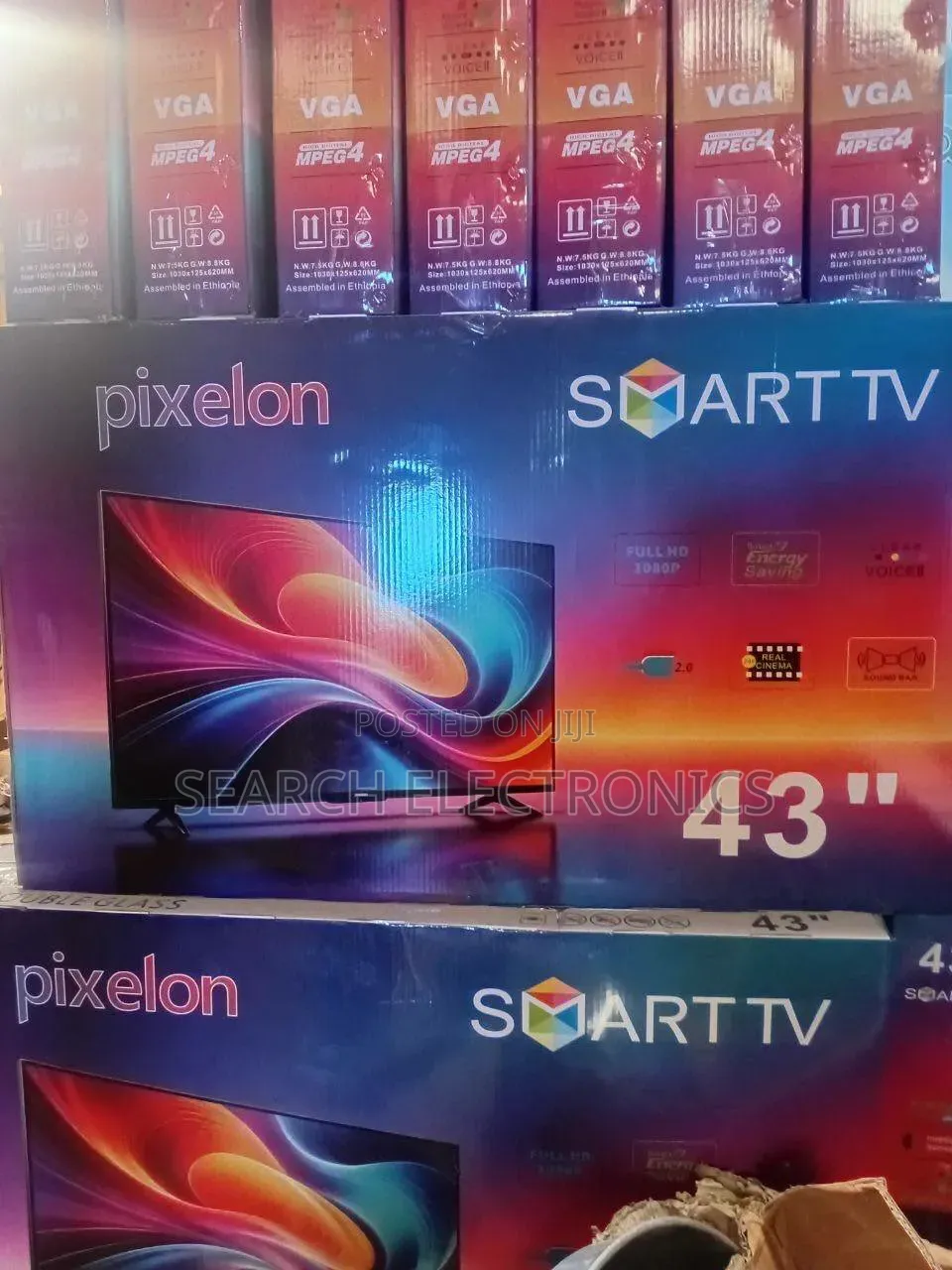 Pixelon 43,inch Smart Android Double Screen TV