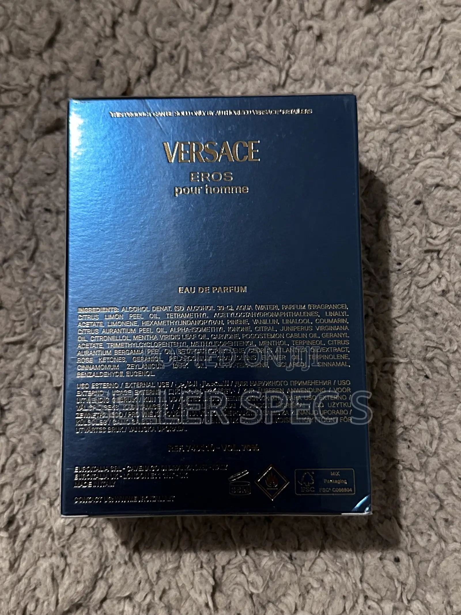 Versace Eros EDP 100ml
