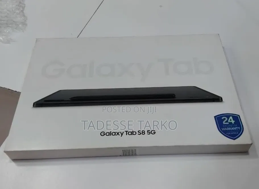 New Samsung Galaxy Tab S8 256 GB Gray