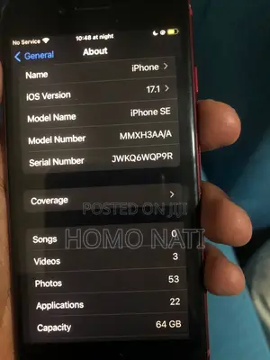Apple iPhone SE (2022) 64 GB Red