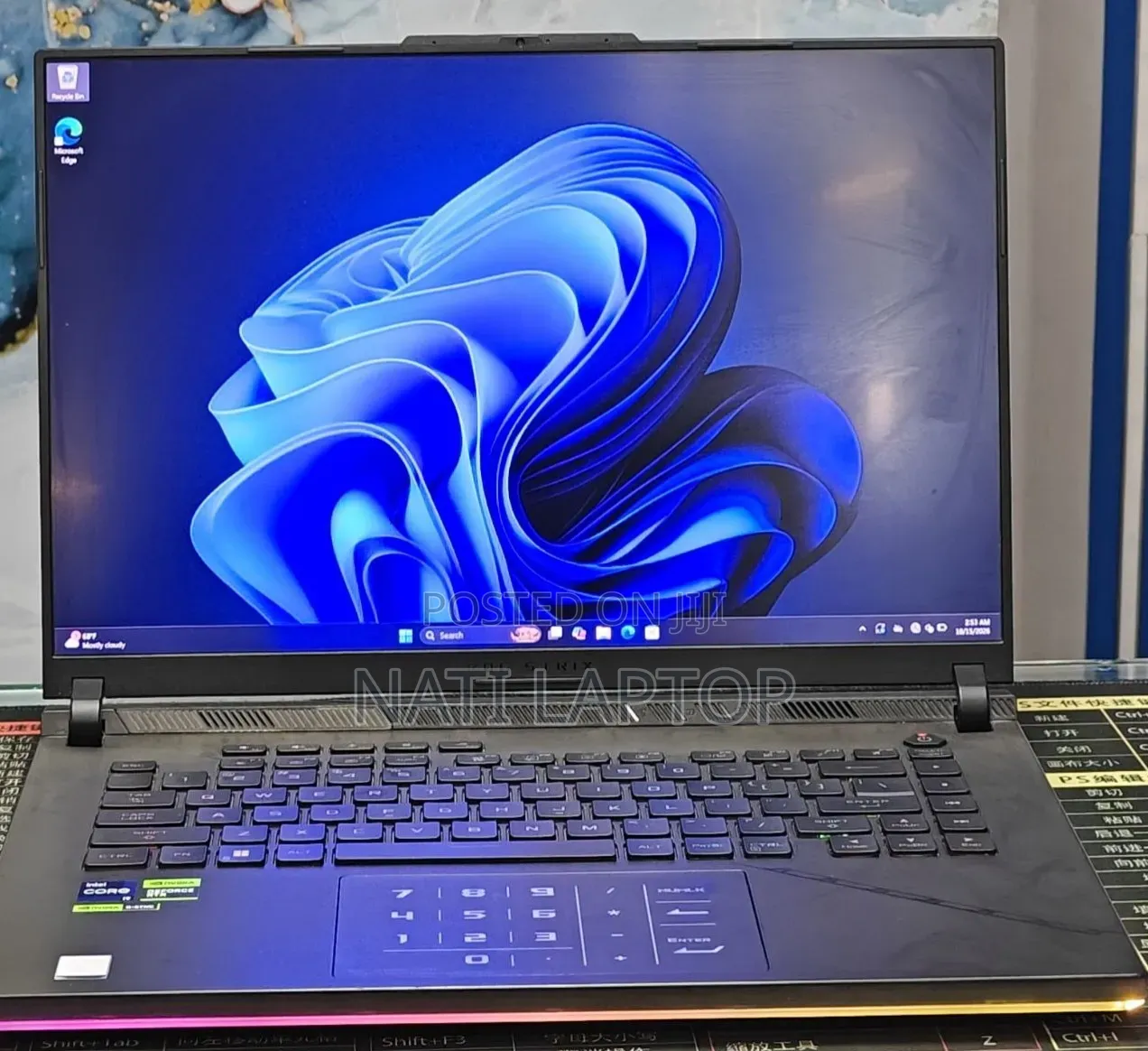 New Laptop Asus ROG Strix G16 G614 32GB Intel Core i9 SSD 1T