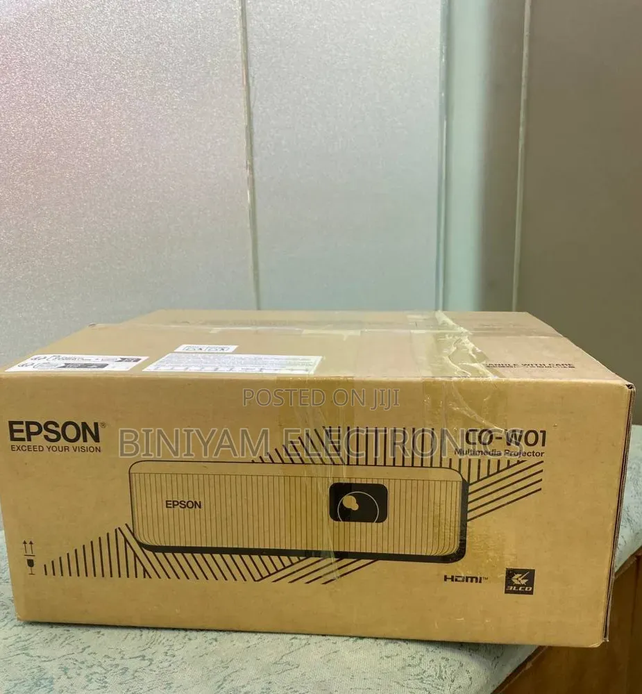 Epson Co-W01 Projector – Bright & Portable