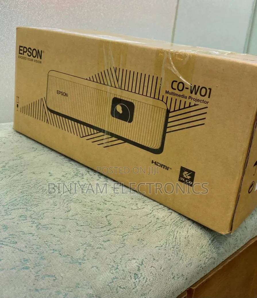 Epson Co-W01 Projector – Bright & Portable