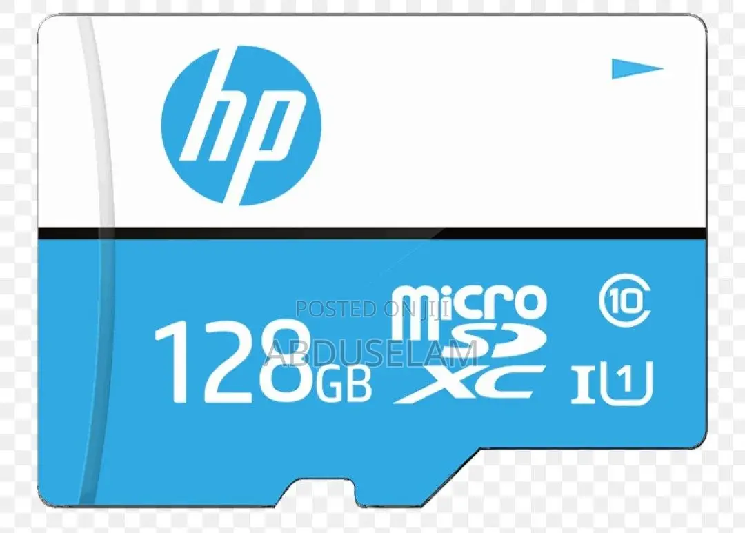 Original HP 128GB MicroSDXC Memory Card – High Speed (Brand New