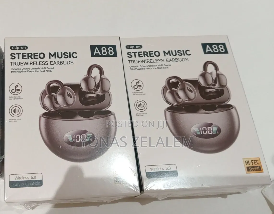 A88 Clip-on True Wireless Earbuds