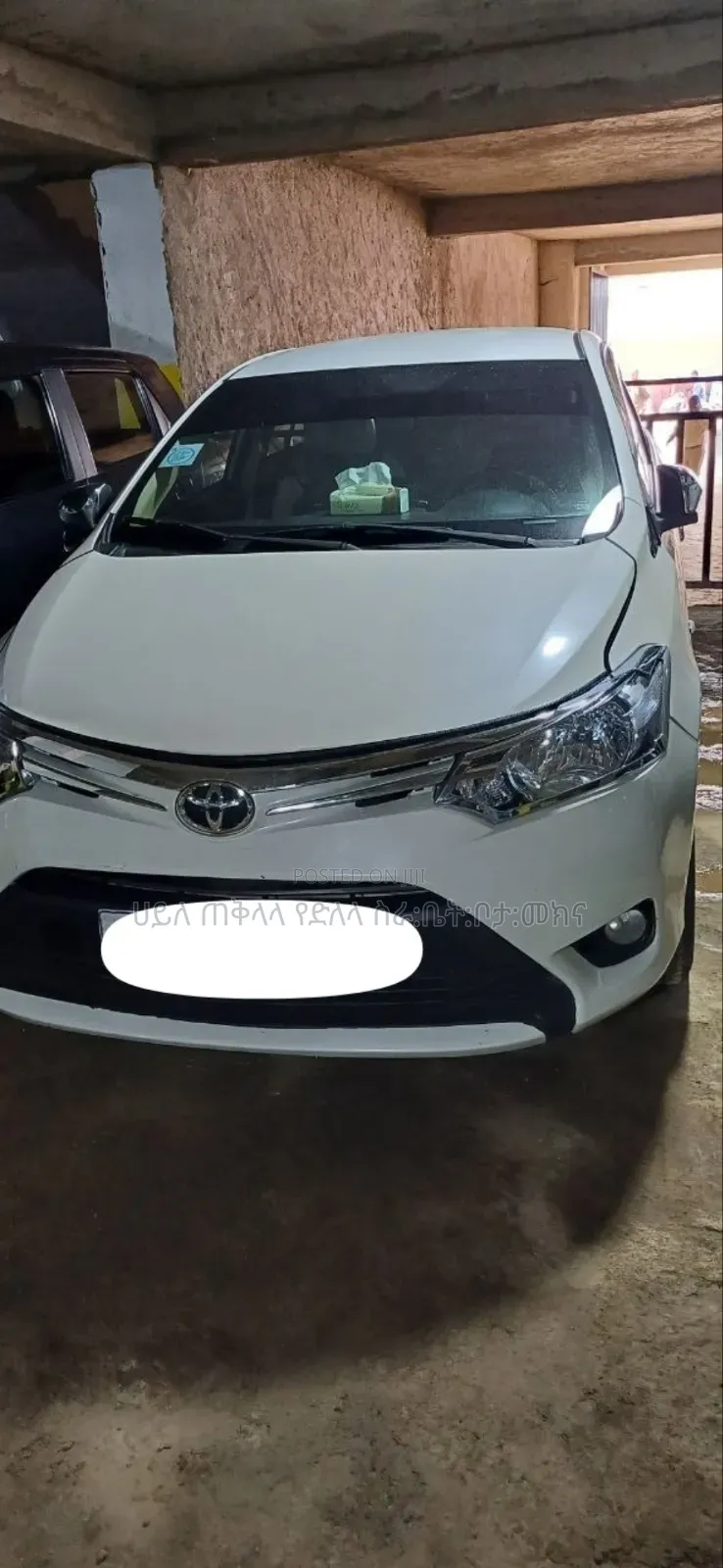 Toyota Yaris 2014 White