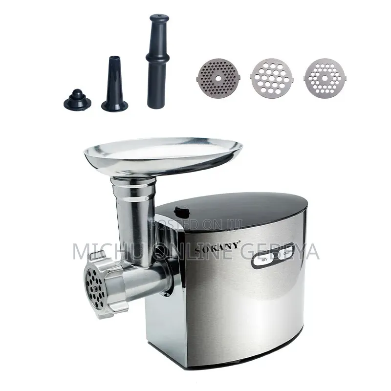 SOKANY SK-091 High Quality & 2500w Electric Meat Grinder/Free Delivery