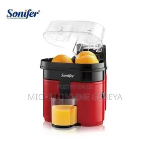 Sonifer የብርቱካን መጨመቂያ ማሽን Double Citrus Juicer/ Free Delivery