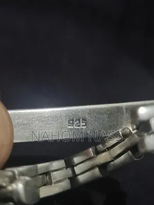 Real 925 Sterling Silver Men's Link Bracelet – Solid 39 Grams