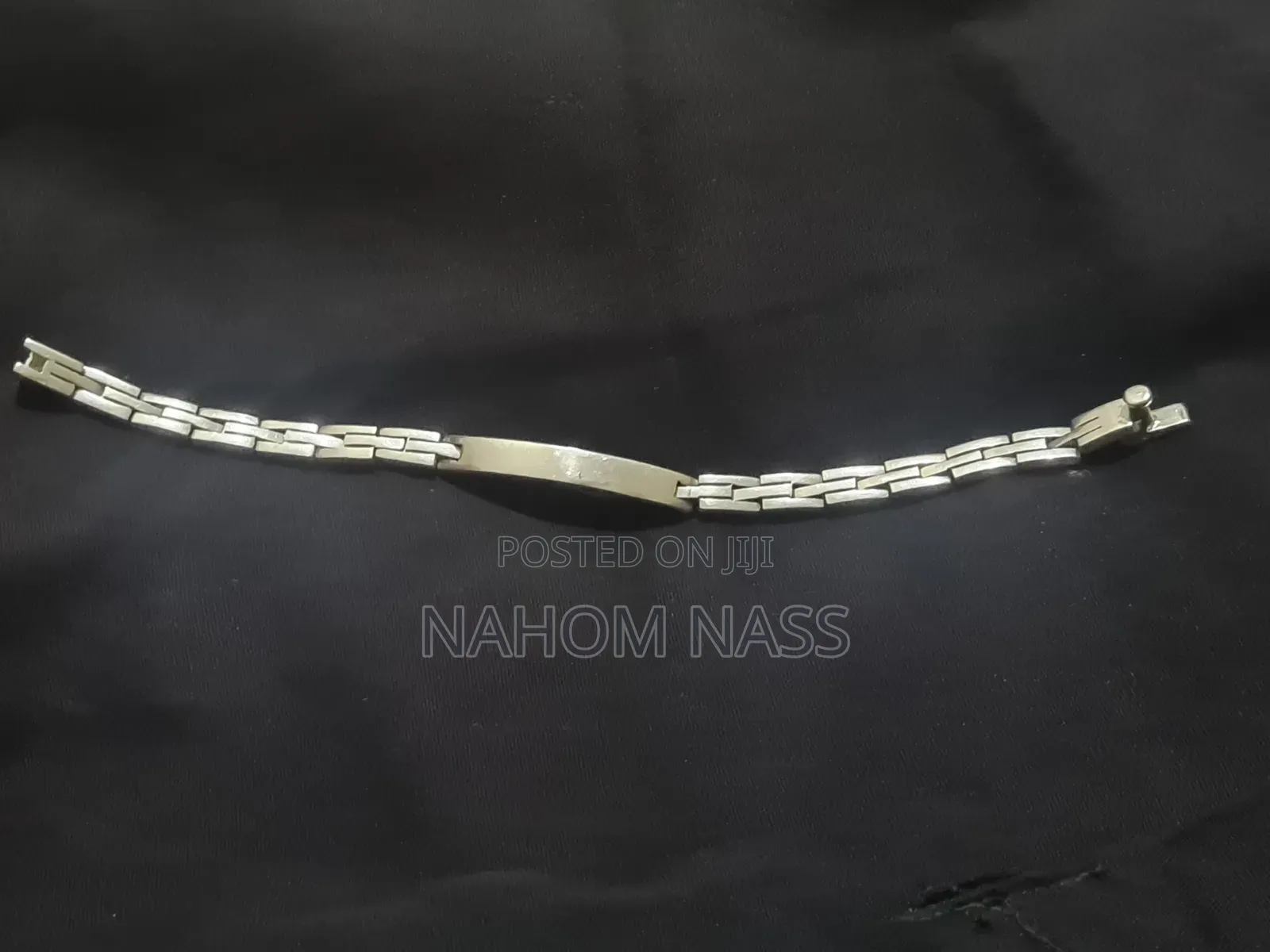 Real 925 Sterling Silver Men's Link Bracelet – Solid 39 Grams