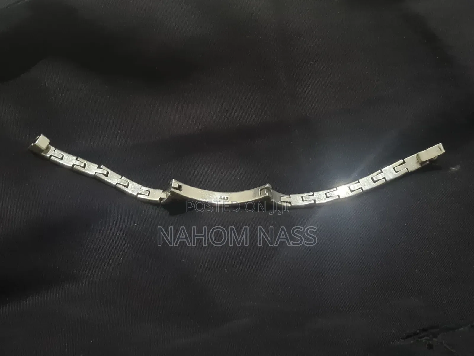 Real 925 Sterling Silver Men's Link Bracelet – Solid 39 Grams