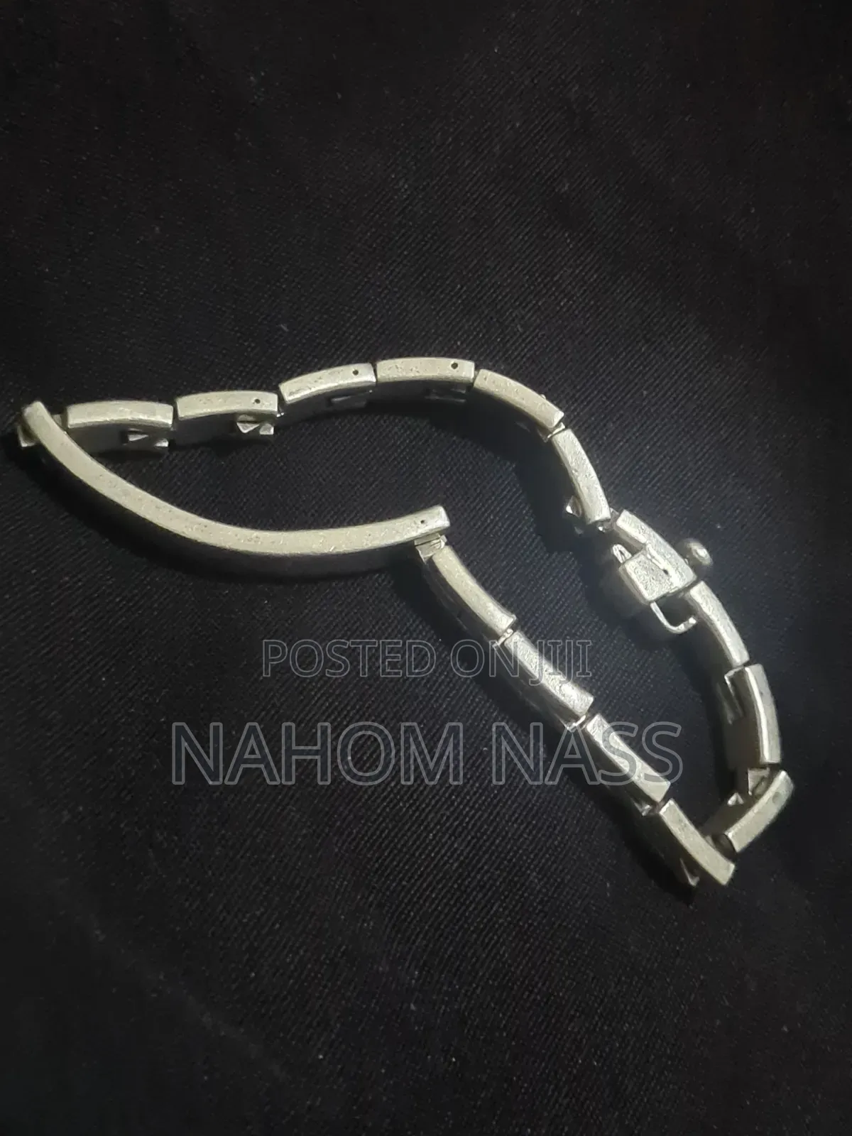 Real 925 Sterling Silver Men's Link Bracelet – Solid 39 Grams