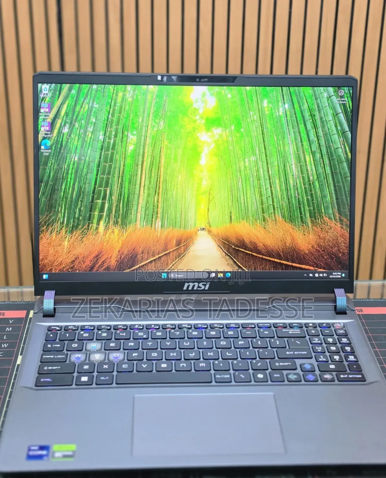 New Laptop MSI Vector GP68 HX 13V 32GB Intel Core i9 SSD 1T