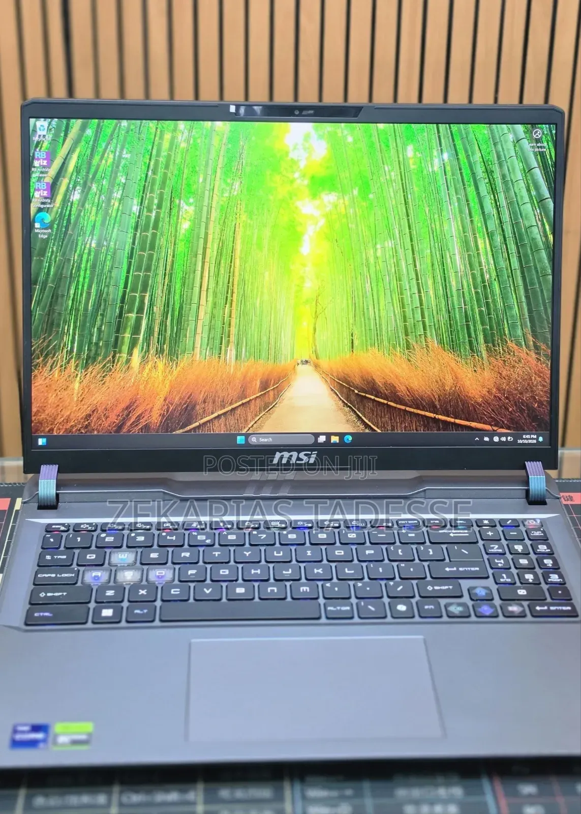 New Laptop MSI Vector GP68 HX 13V 32GB Intel Core i9 SSD 1T