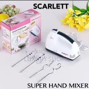 Super Hand Mixer የእንቁላልና ሊጥ መምቻ