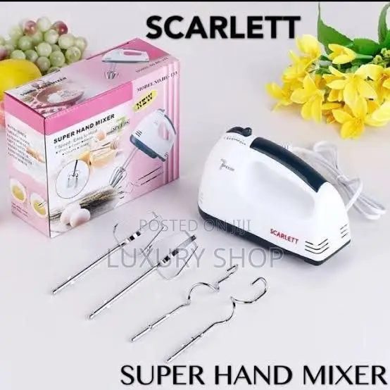 Super Hand Mixer የእንቁላልና ሊጥ መምቻ