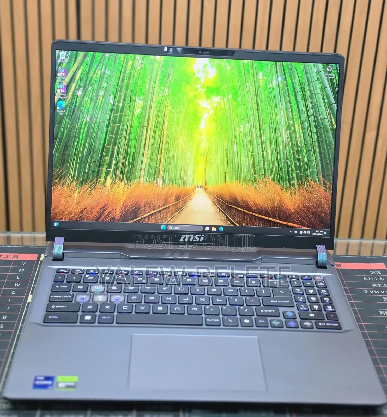 New Laptop MSI Vector GP68 HX 13V 32GB Intel Core i9 SSD 1T