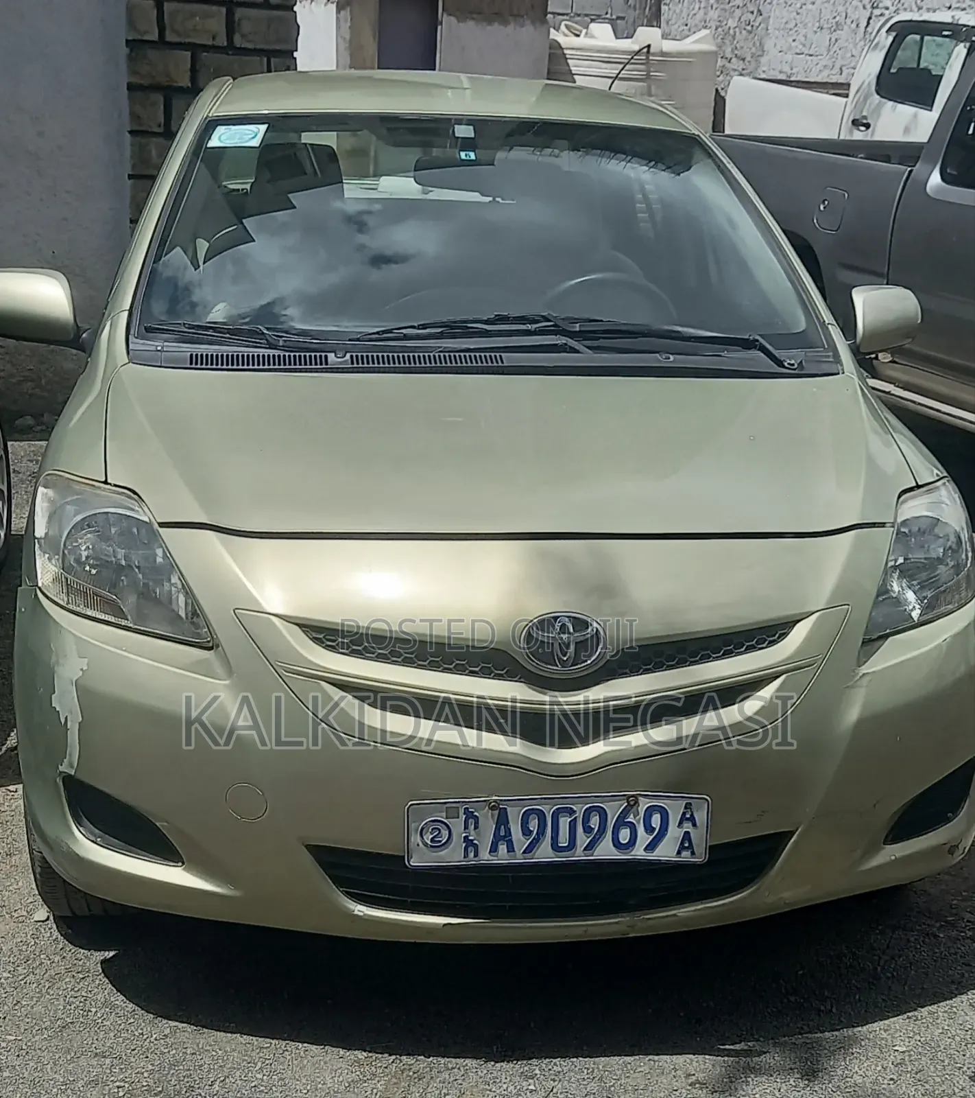 Toyota Yaris 2007 Yellow