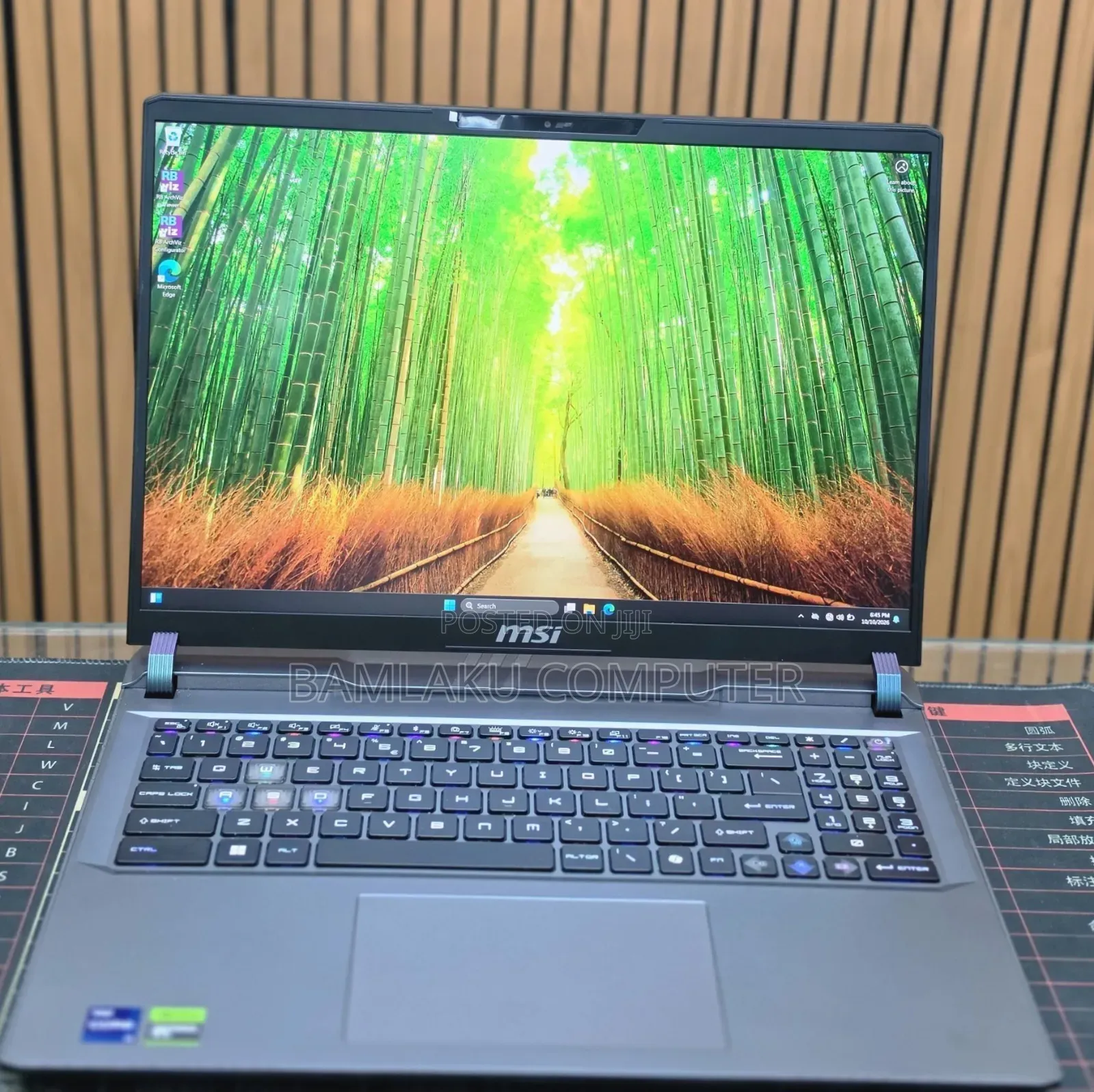 New Laptop MSI Vector GP68 HX 13V 32GB Intel Core i9 SSD 1T
