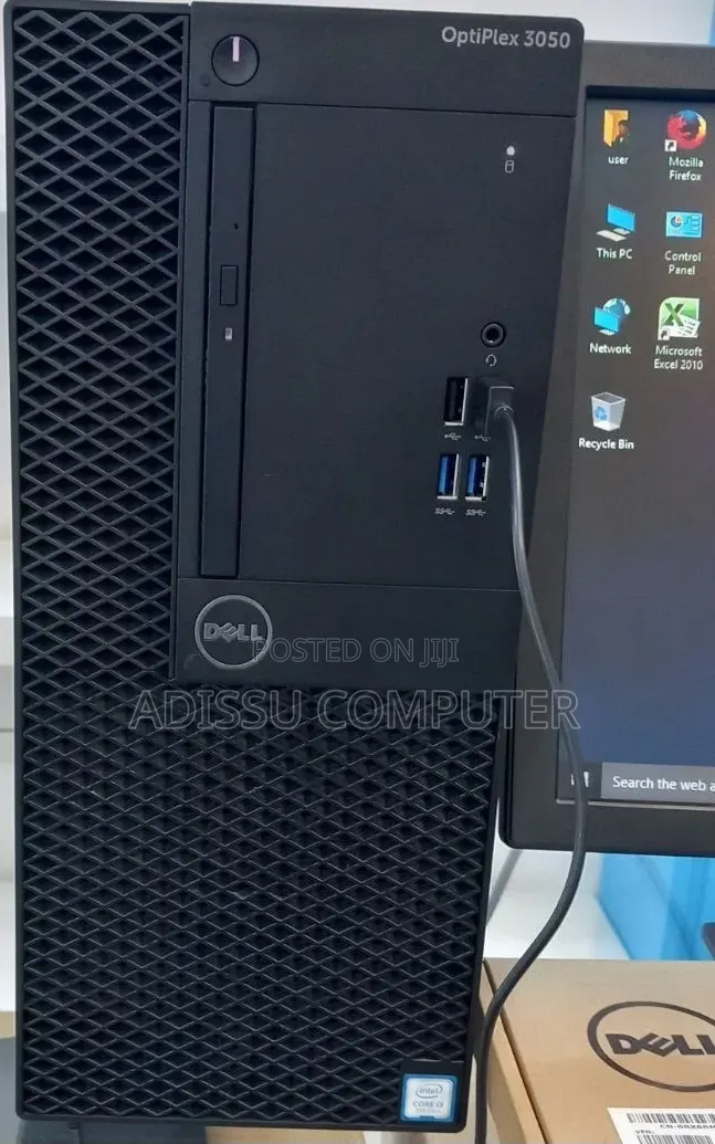 New Desktop Computer Dell OptiPlex 3050 4GB Intel Core i3 SSD 500GB