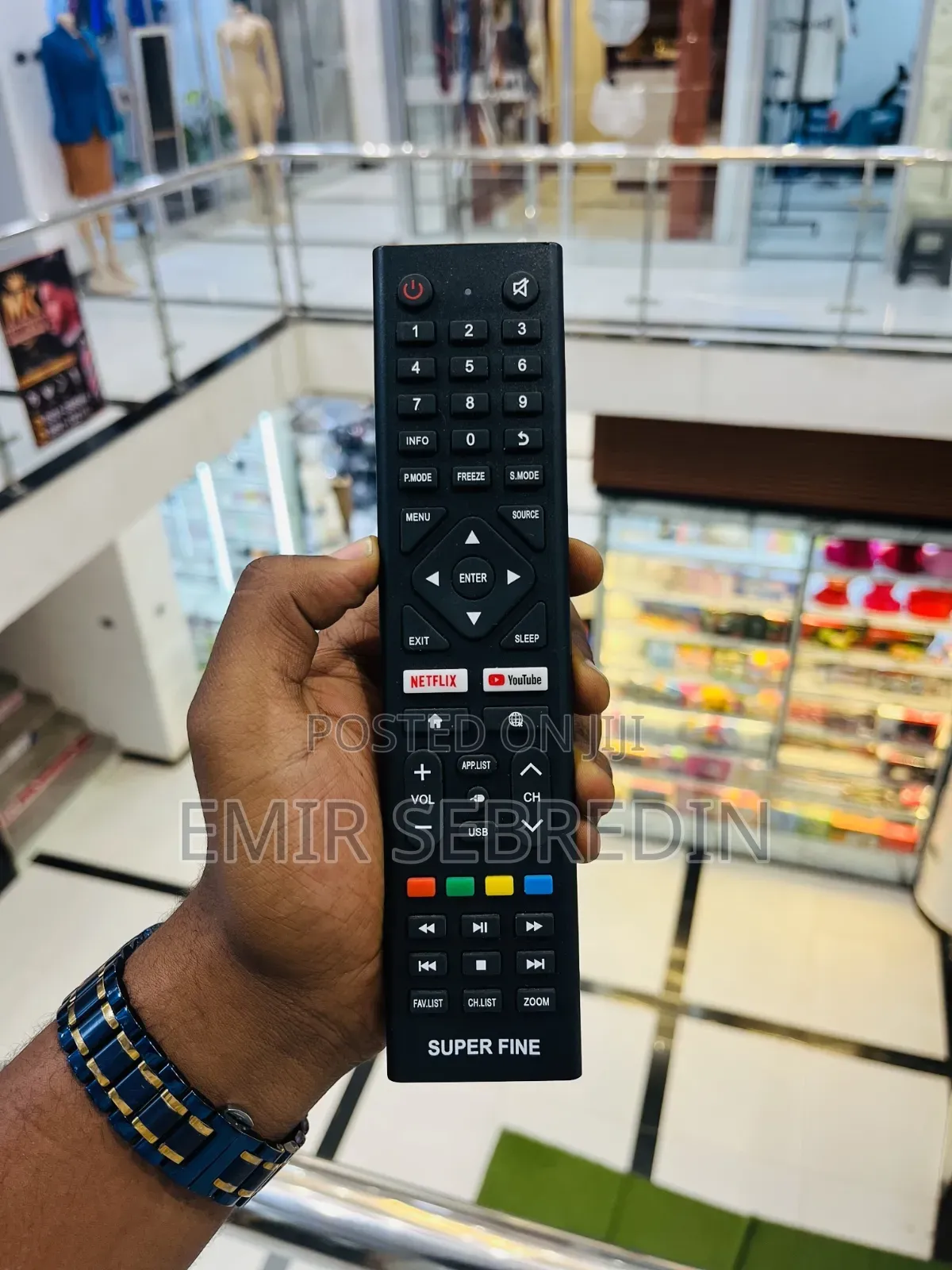 SuperFine TV Remote ሱፐር ፉይን ቲቪ ሪሞት