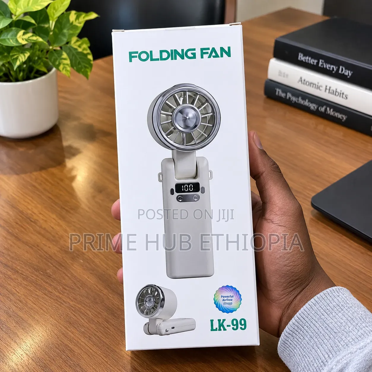 Tallplus LK-99 Folding Handheld Turbo Fan