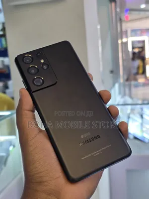 New Samsung Galaxy S21 Ultra 5G 256 GB Black