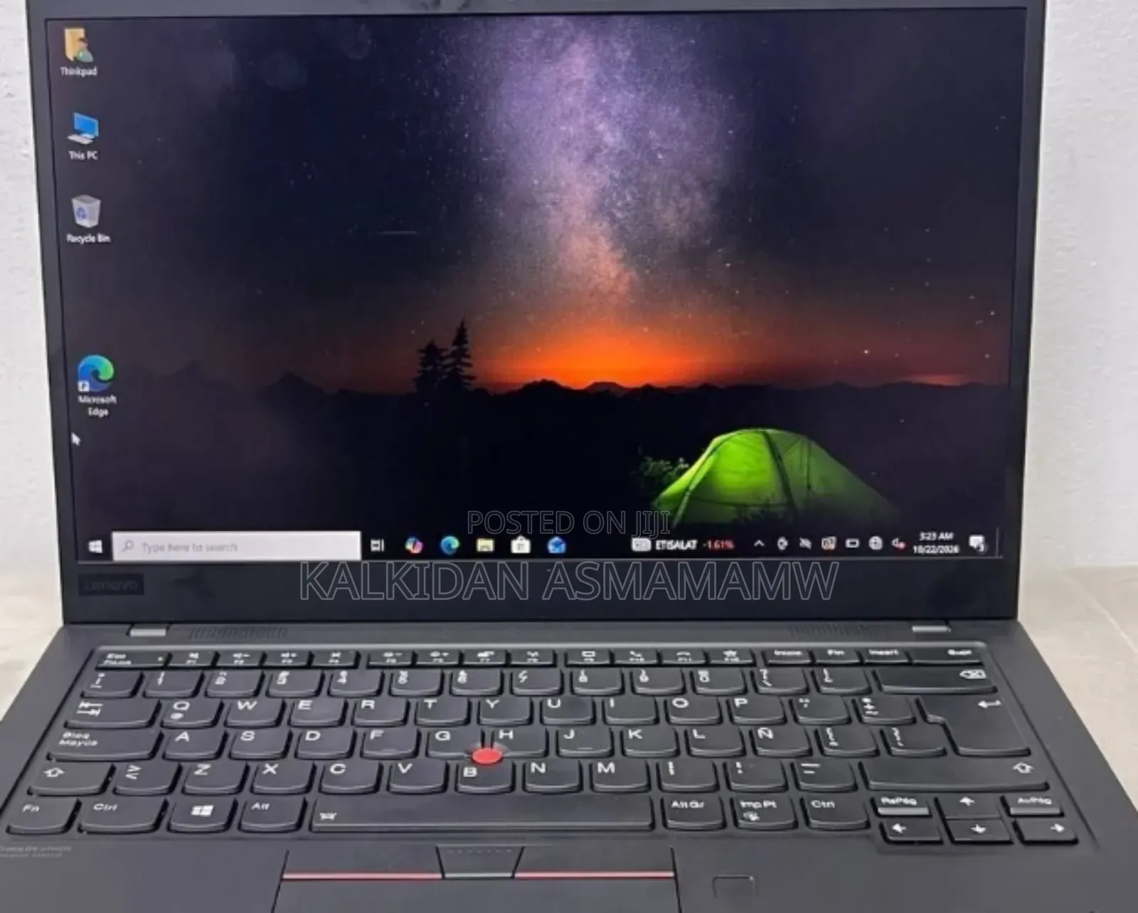 New Laptop Lenovo ThinkPad X1 Carbon 16GB Intel Core i7 SSD 512GB