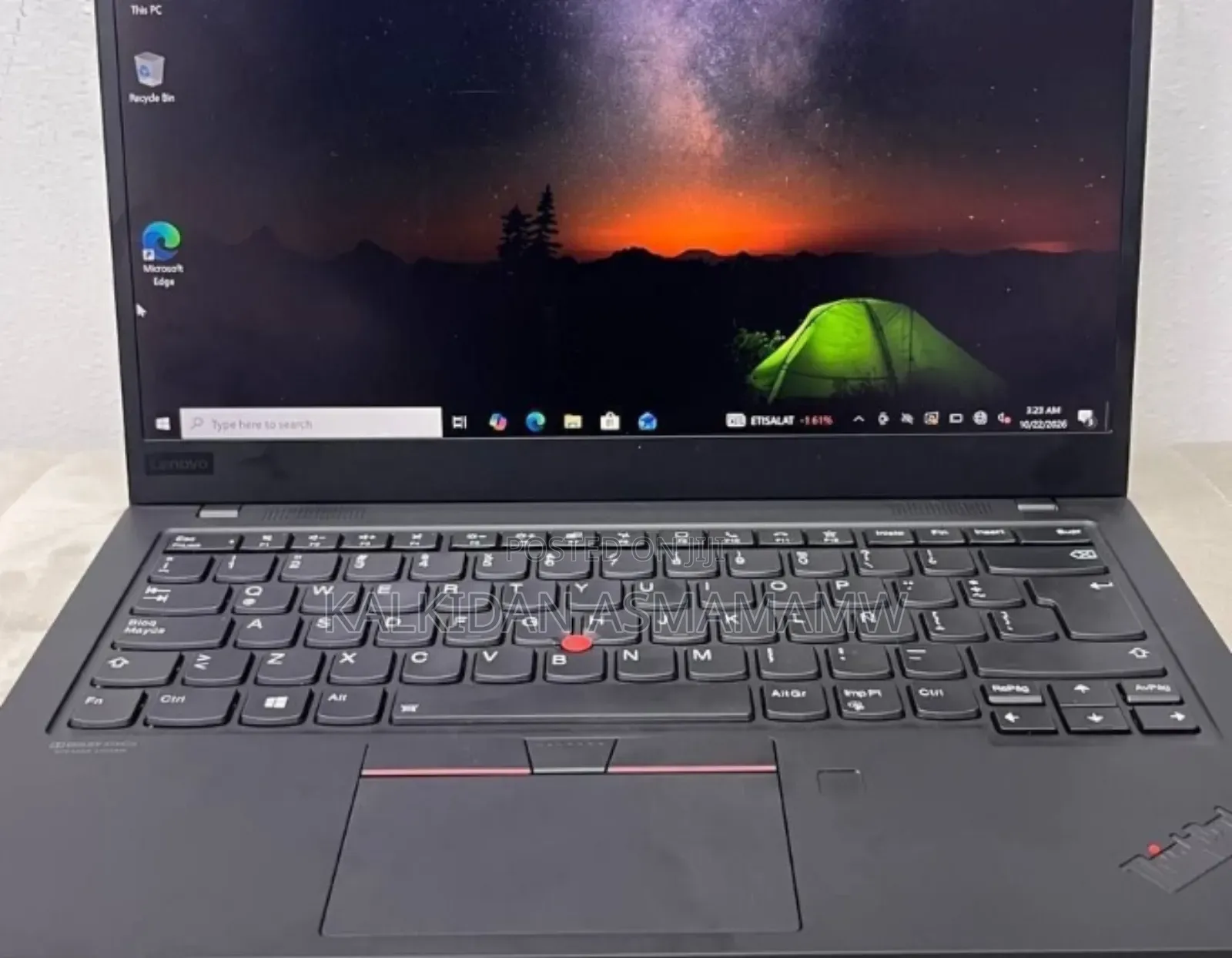 New Laptop Lenovo ThinkPad X1 Carbon 16GB Intel Core i7 SSD 512GB