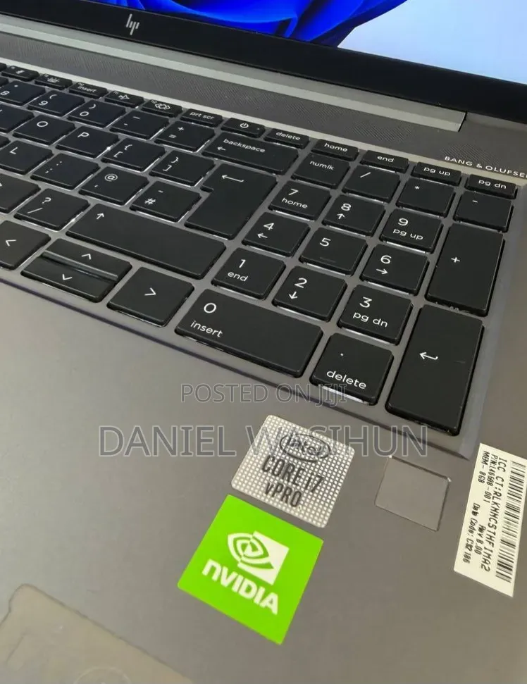 New Laptop HP Zbook Studio G7 16GB Intel Core i7 SSD 512GB