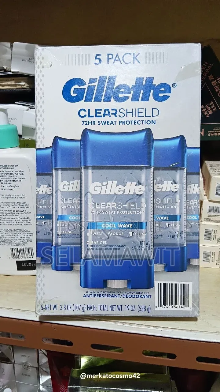 Gillette ClearShield Antiperspirant & Deodorant Clear Gel