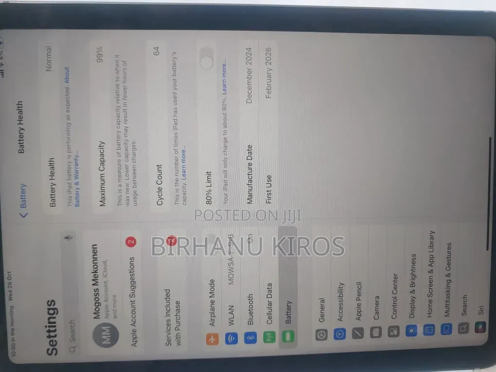 Apple iPad mini (2024) 128 GB Silver