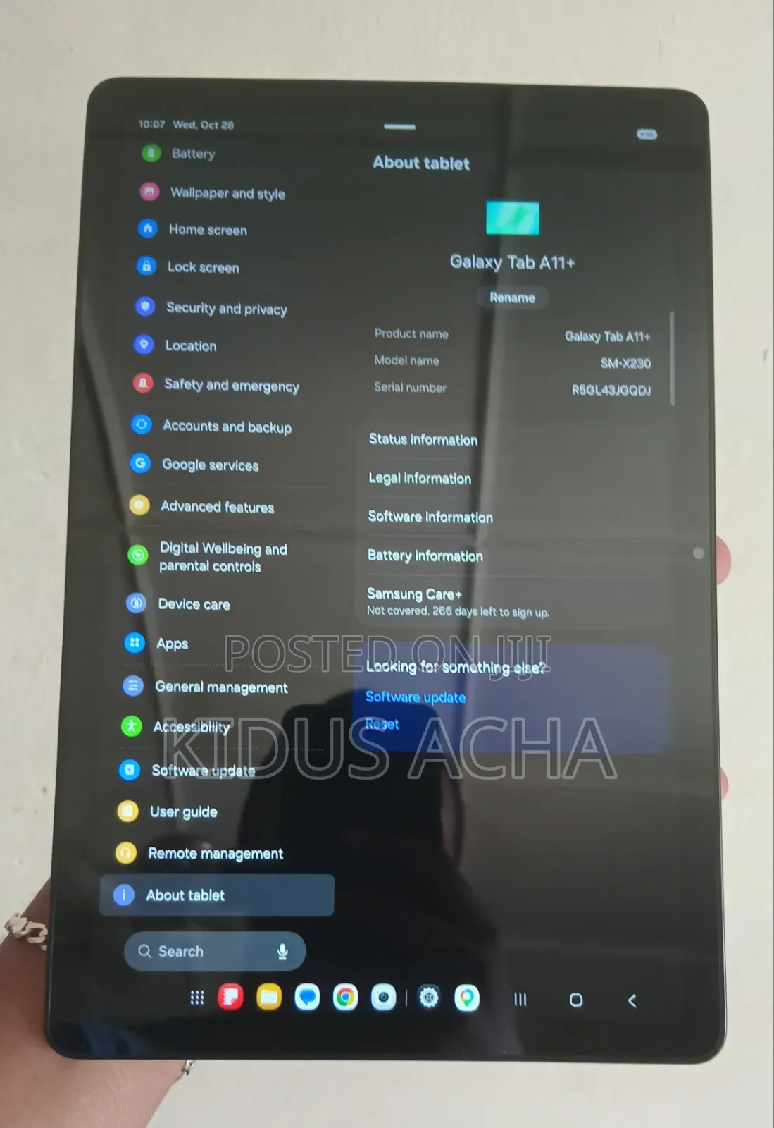 Samsung Galaxy Tab A11+ 128 GB Gray