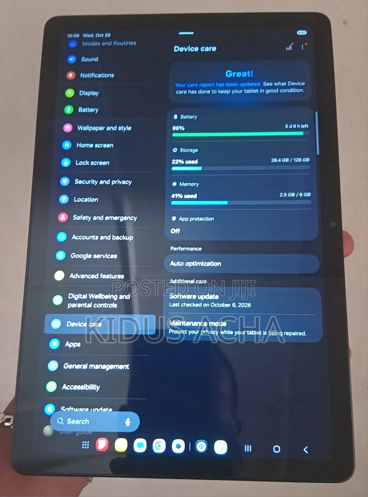 Samsung Galaxy Tab A11+ 128 GB Gray