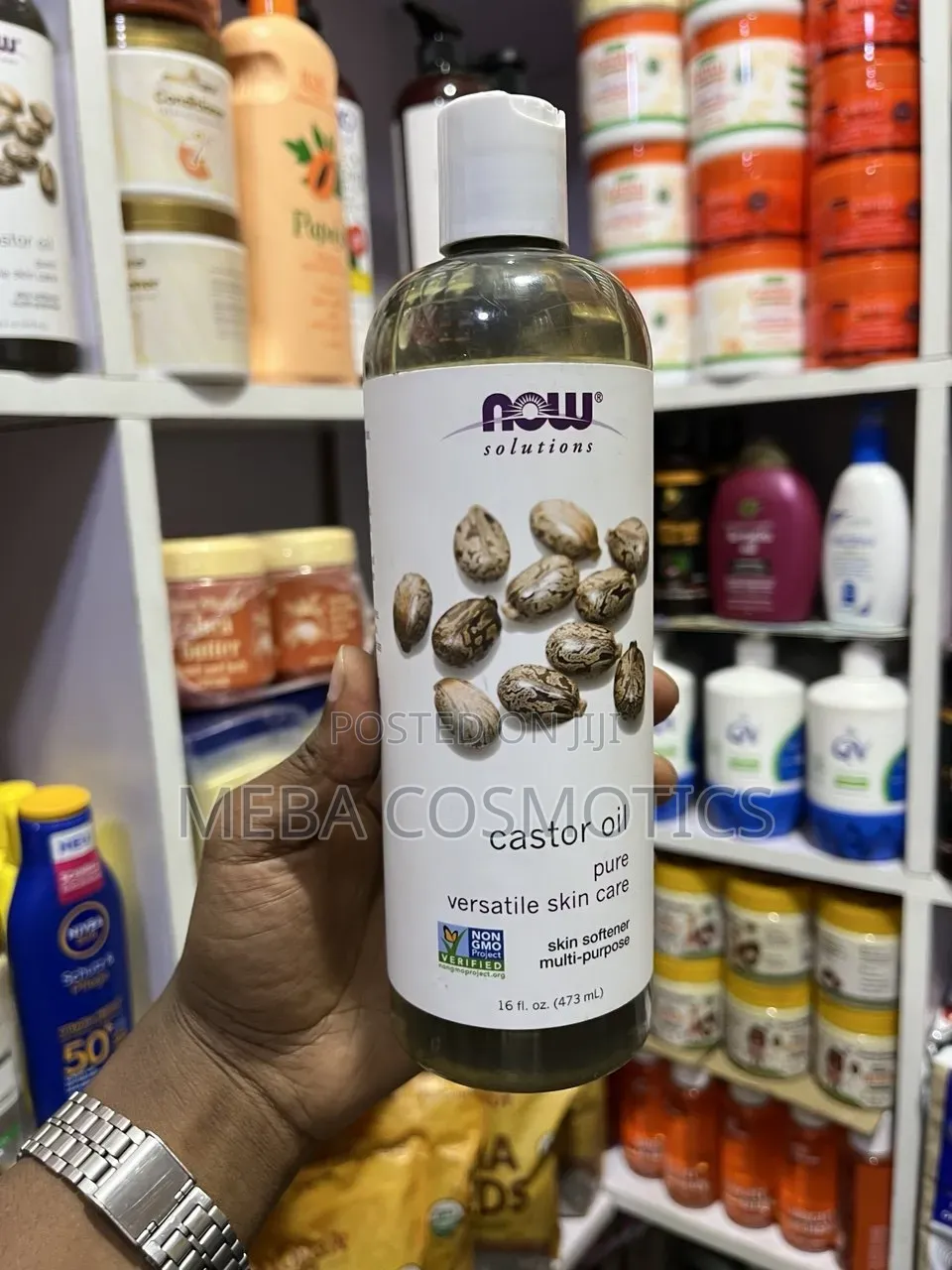 NOW Castor Oil Skin Care