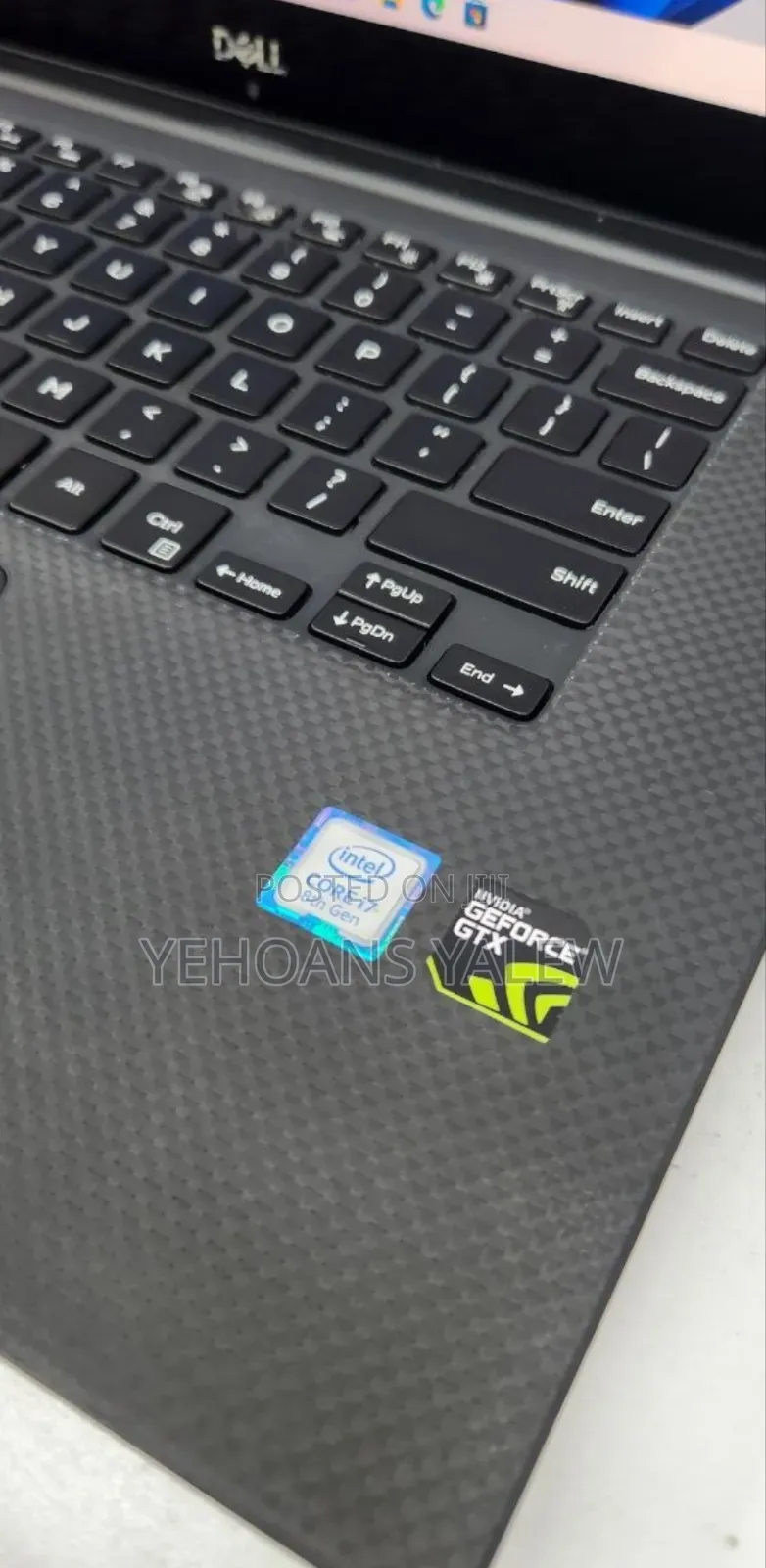 New Laptop Dell XPS 15 16GB Intel Core i7 SSD 512GB