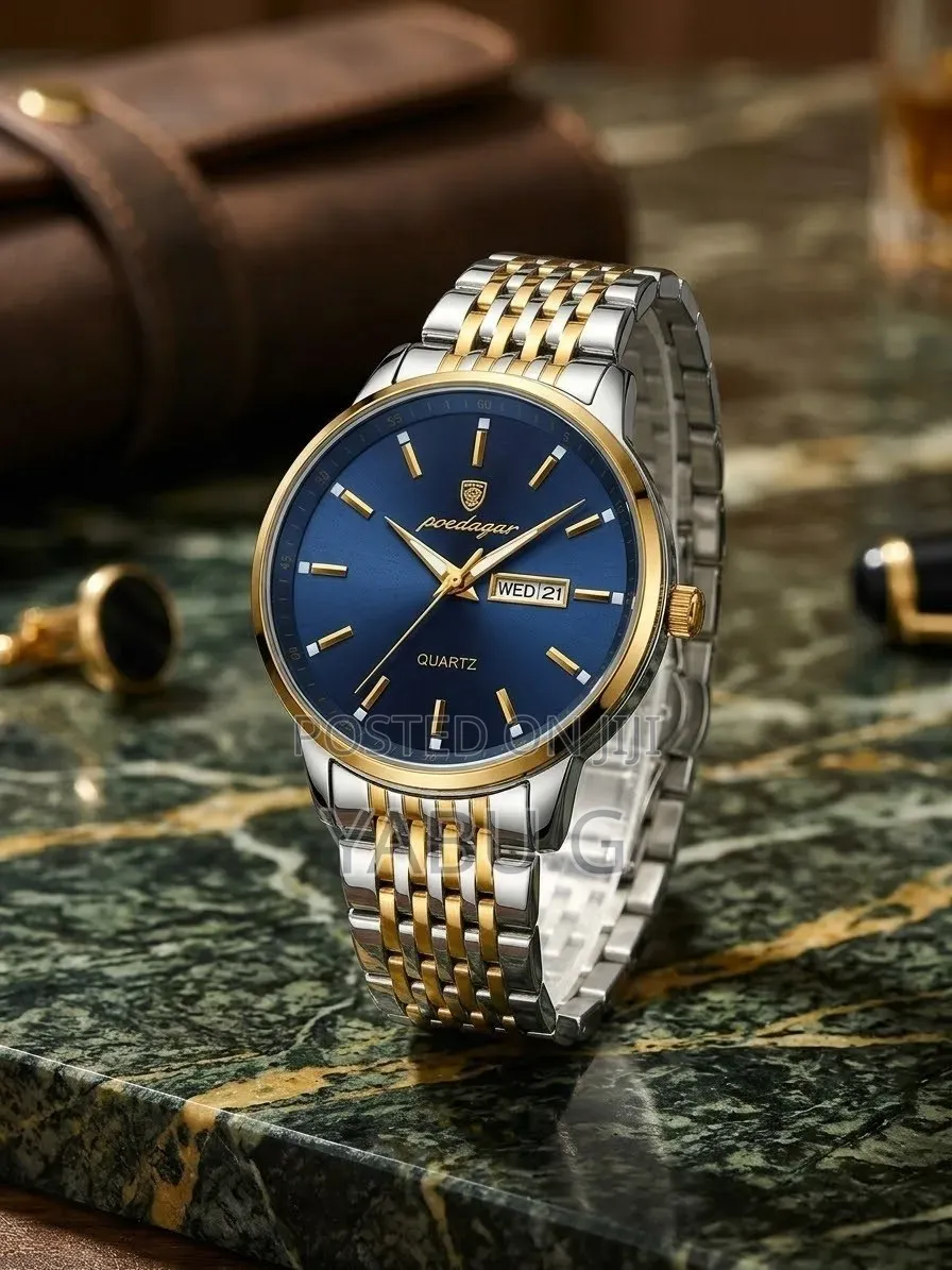 POEDAGAR Men Watch Fashion Business Quartz Watches