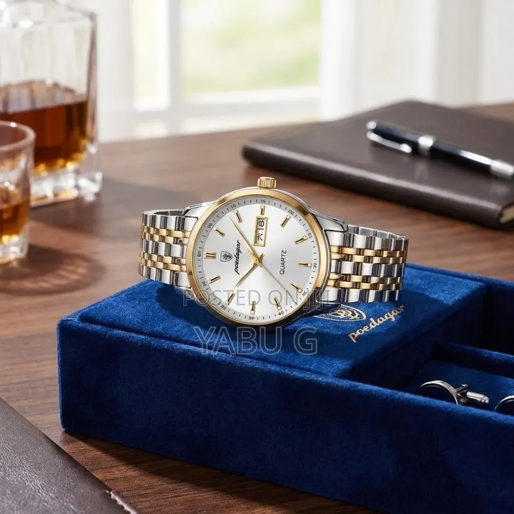 POEDAGAR Top Brand Luxury Men Watch Waterproof