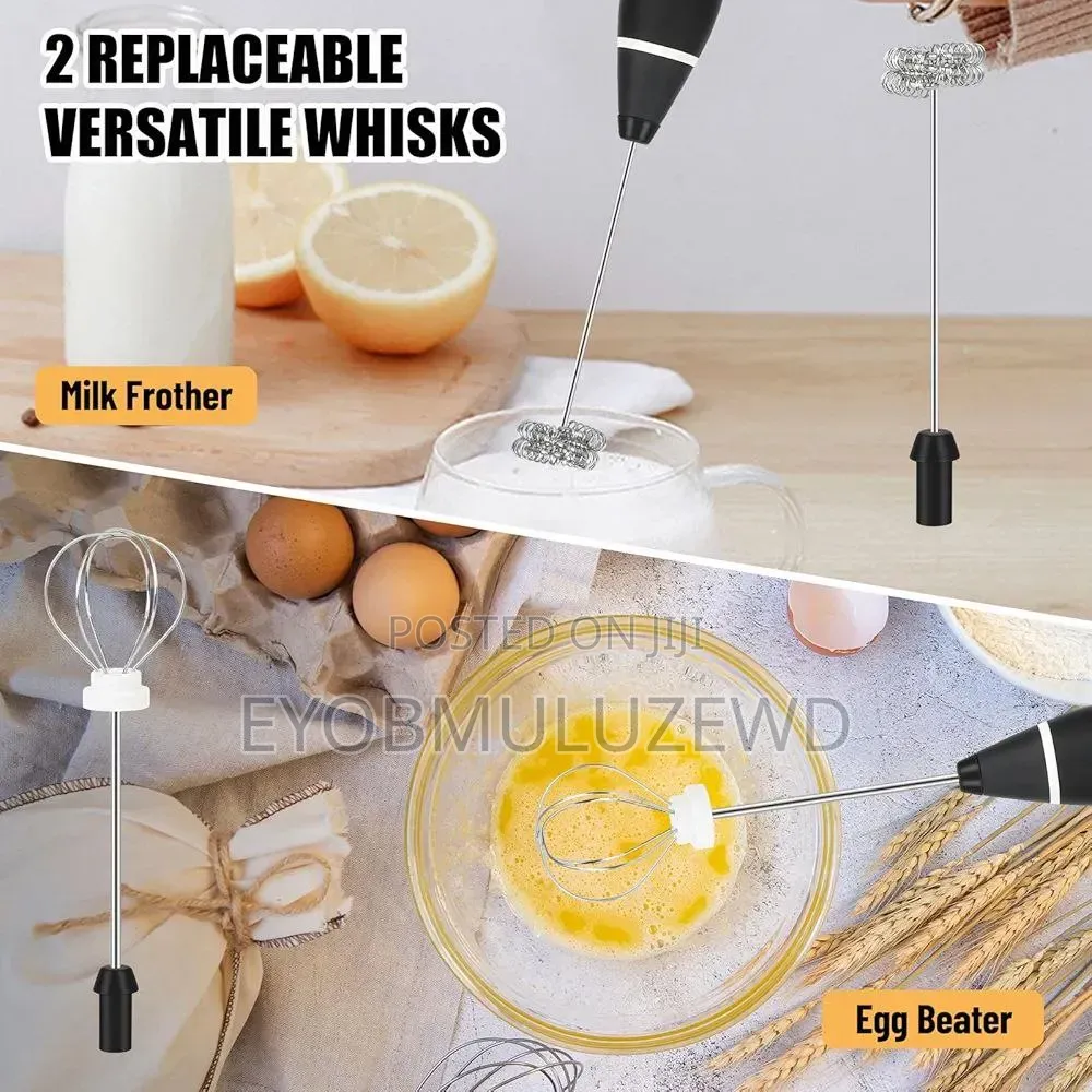 Milk Frother ለወተት አረፋ ለመስራት ለክሬም ለእንቁላል የሚሆን መቀላቀያ