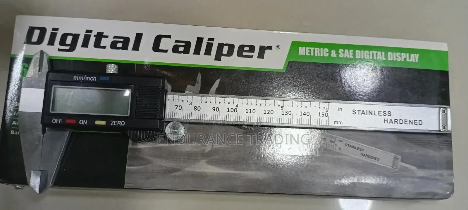Digital Caliper Stainless Steel Measuring Tool