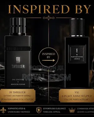 Maison Asrar × Cal Cologne Thriller Unisex Perfume